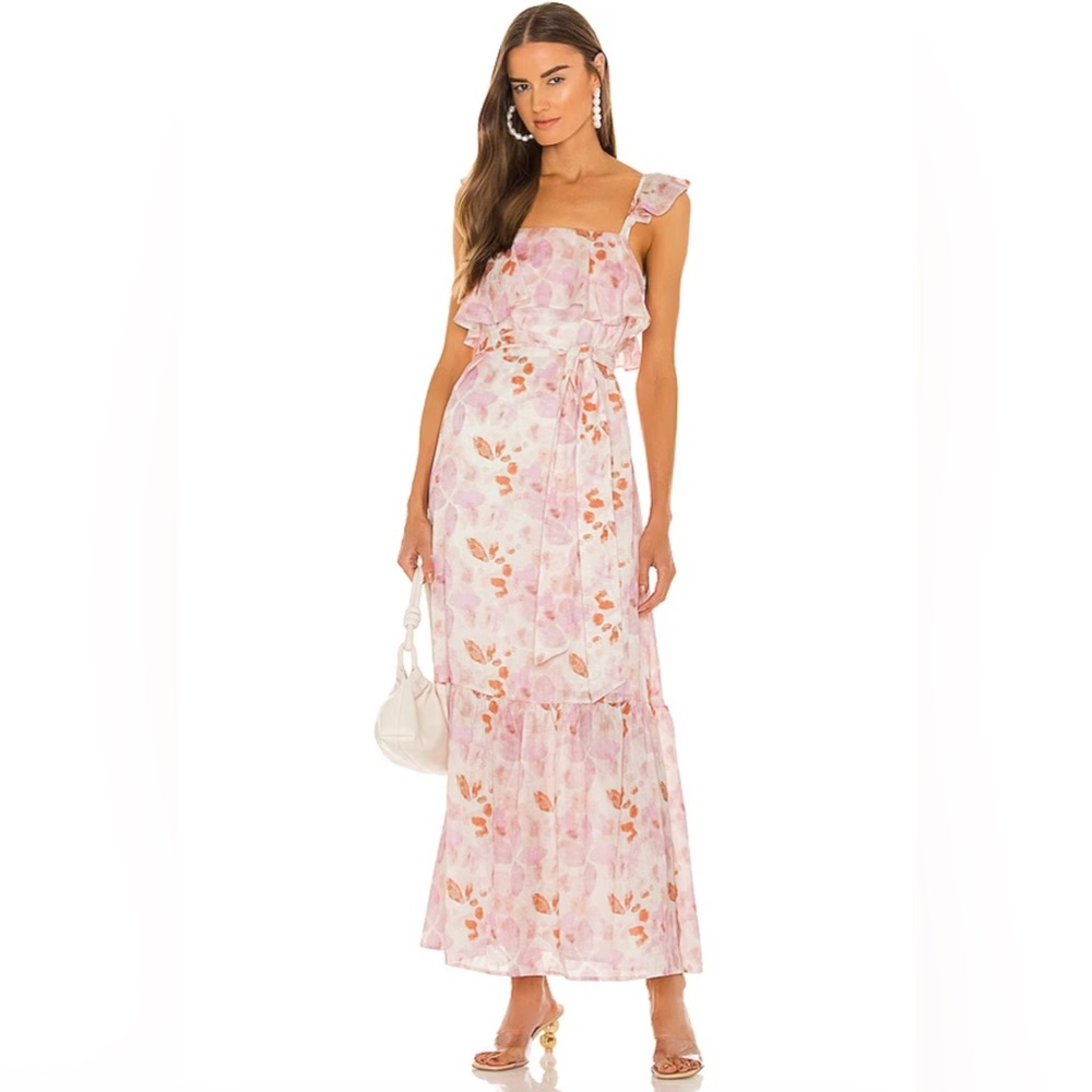 House of Harlow 1960 x REVOLVE Evelyne Maxi Dress in Watercolor Floral